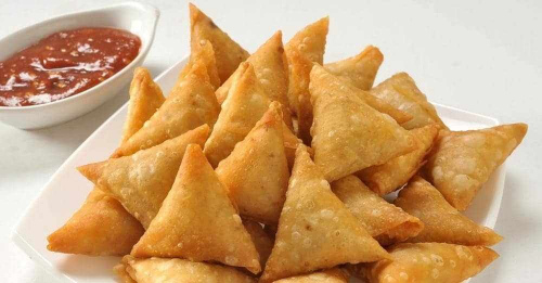 Cheese + Salami Samoosa